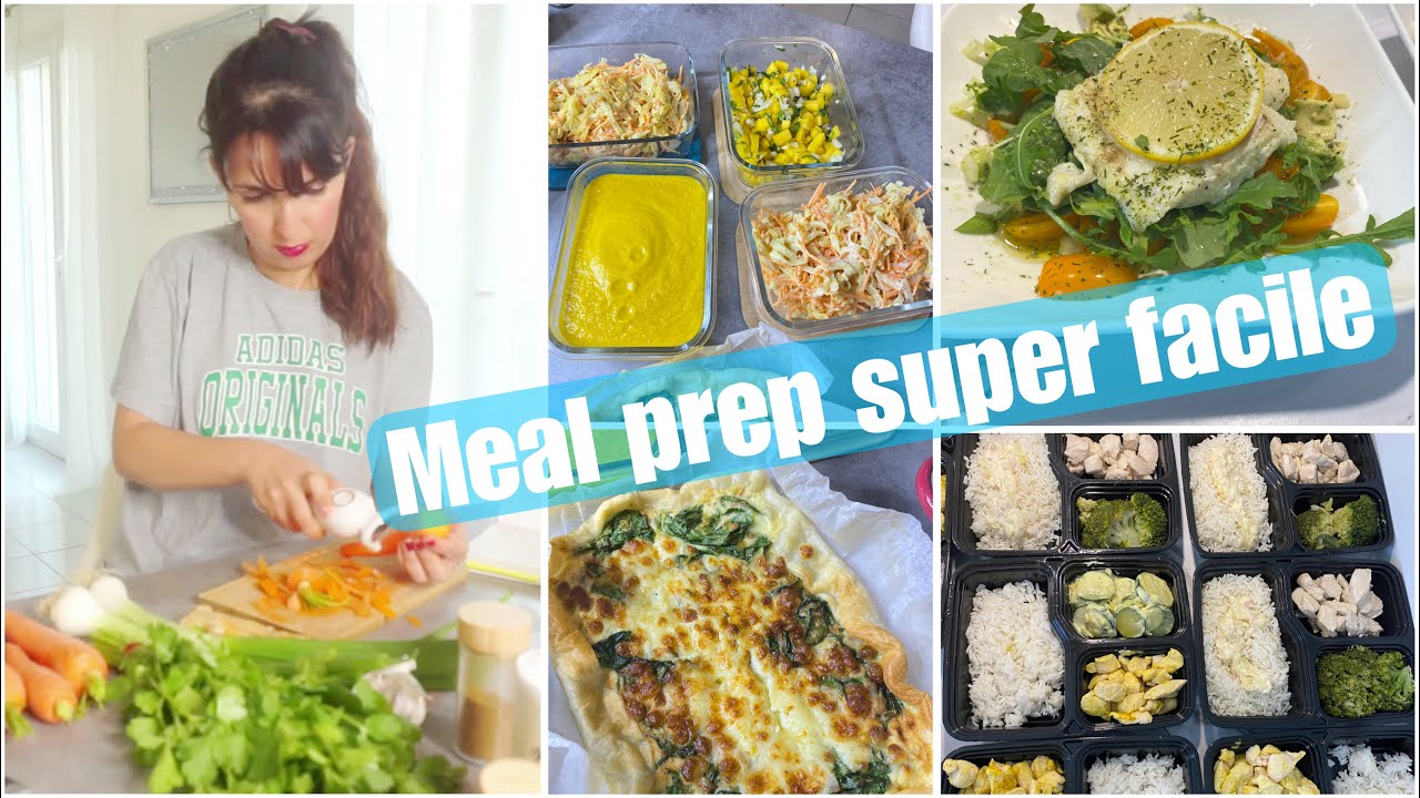 CUISINE AVEC MOI UN MEAL PREP SUPER FACILE // ORGANISATION REPAS POUR TOUTE LA FAMILLE