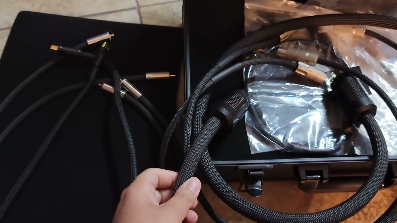 Spiritual sound cable review (High end silver audio cables - wow.)