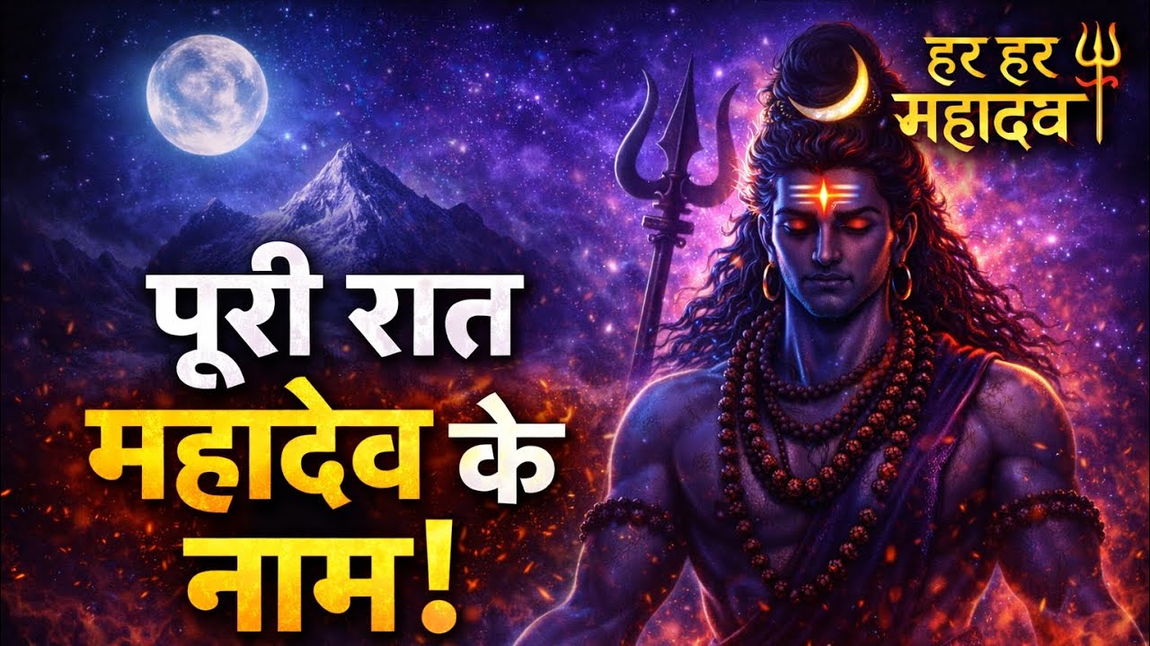 पूरी रात महादेव के नाम 🌙🔱 | Non Stop Shivratri Special 2026 