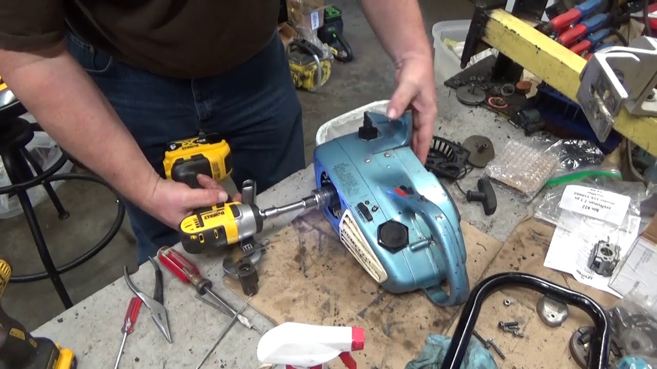 Jeff's Homelite 150 Starter Repair & Test Run!