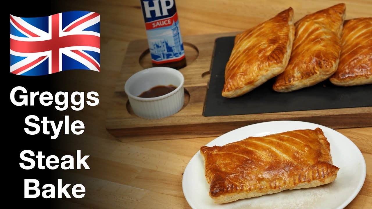 e70 Steak Bake. How to make Greggs style steak bake at home. Easy steak pie recipe. Savory beef pie.