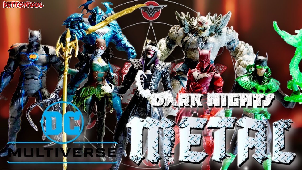 【DCマルチバース】悪のバットマン軍団！ダークナイツのフィギュアがやっと７体揃ったので紹介していきます！！