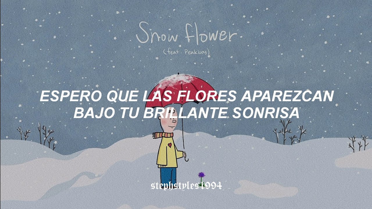 V [BTS] - Snow Flower [feat. Peakboy] (Traducida al espa&ntilde;ol)