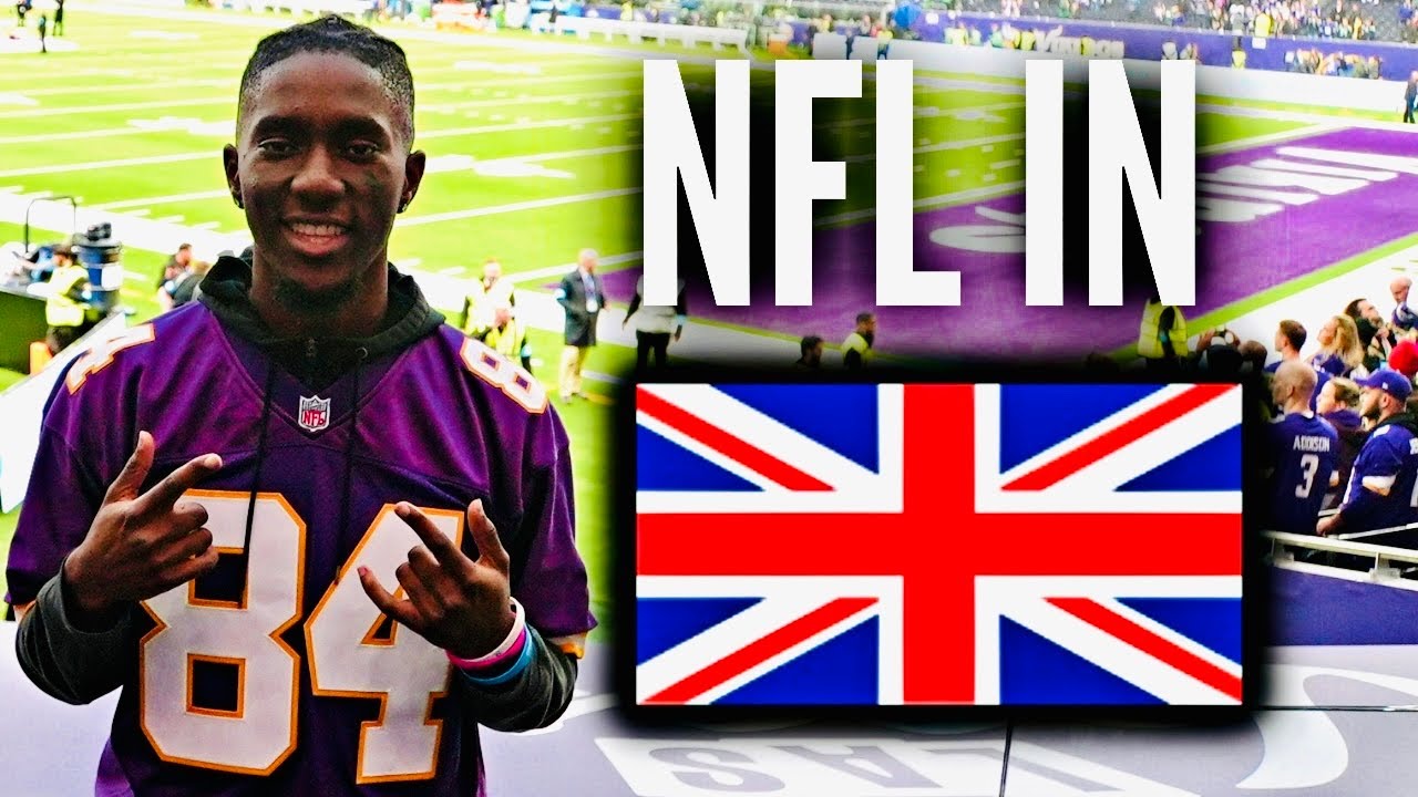 The NFL Experience in LONDON! NFL UK Vlog Jets vs Vikings