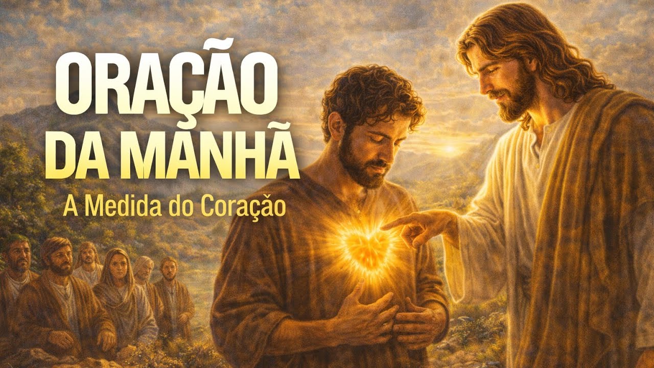 ✨ ORAÇÃO DA MANHÃ: A Medida do Coração