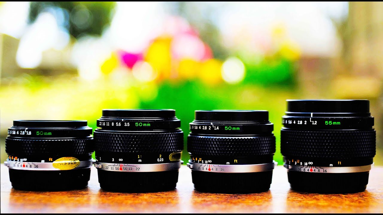 Olympus 50mm Lenses From f3.5 To f1.2 - COMPLETE LINE-UP!