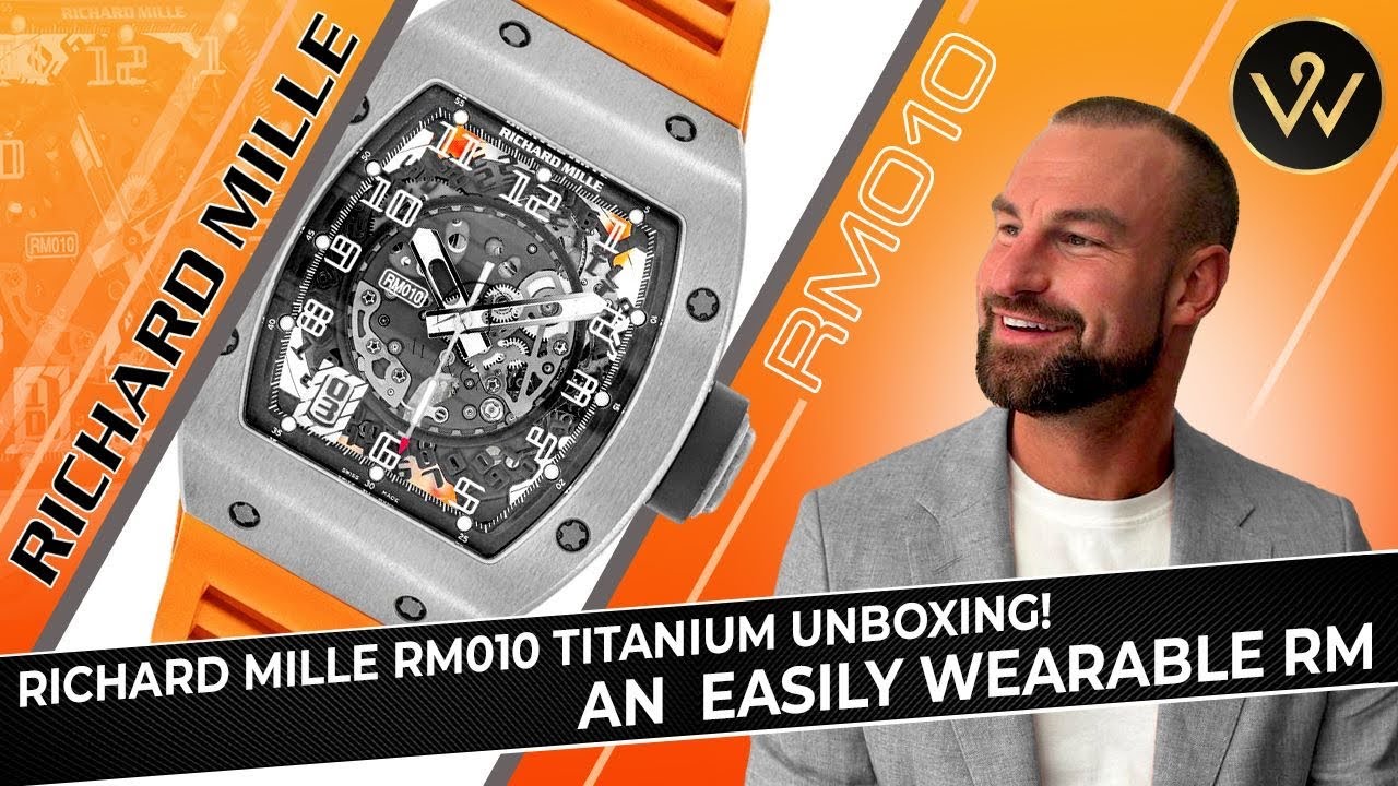 Это ли лучшие повседневные часы RM? Richard Mille RM010 Titanium — официальные часы класса люкс