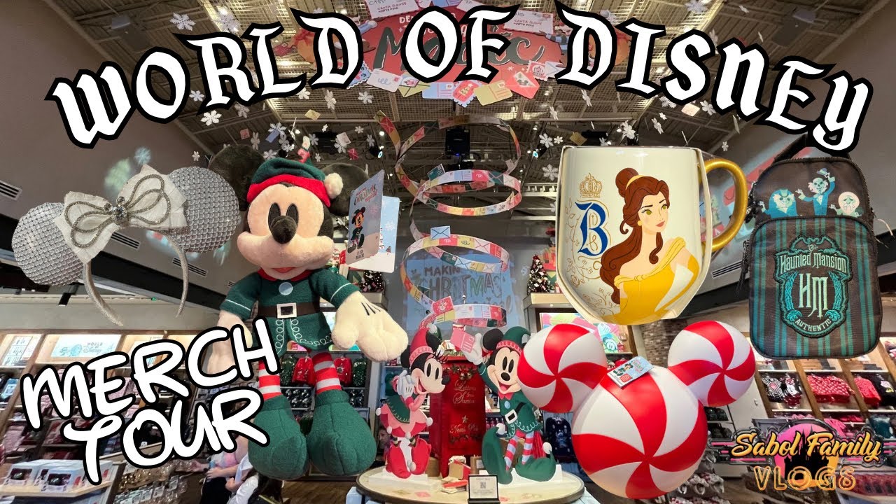 WORLD OF DISNEY NEW MERCHANDISE SHOPPING TOUR | November 2024 Disney Springs ~ Walt Disney World!