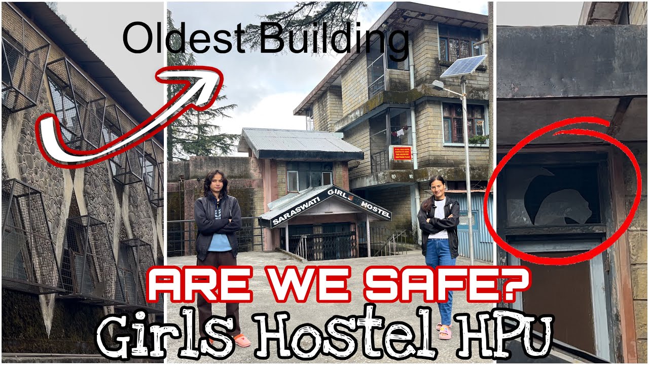 HPU Shimla 🎓 Girls Hostel Tour | A complete Campus Tour | Rooms Capacity & Hostel Life