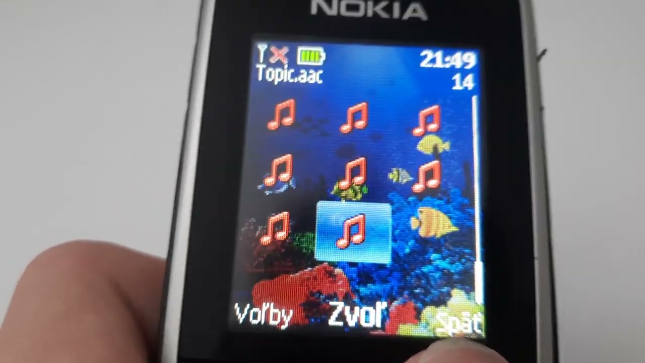 Nokia 2330c-2 retro review (old ringtones, themes, wallpapers & games)
