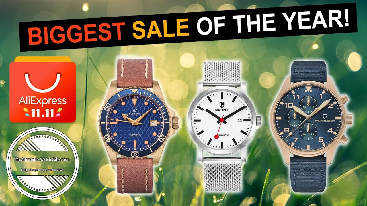7 Incredible Value Watches On AliExpress 11.11 Sale [2022]