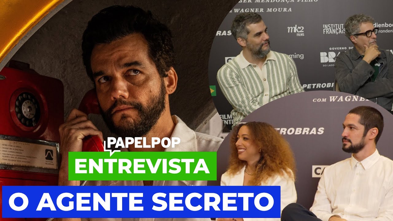 Papelpop entrevista O Agente Secreto