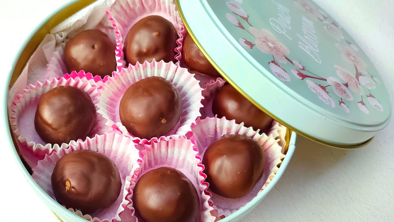 🍫 Perfekte Pralinen in nur wenigen Minuten — Banane 🍌, Keks 🍪 und Schokolade!