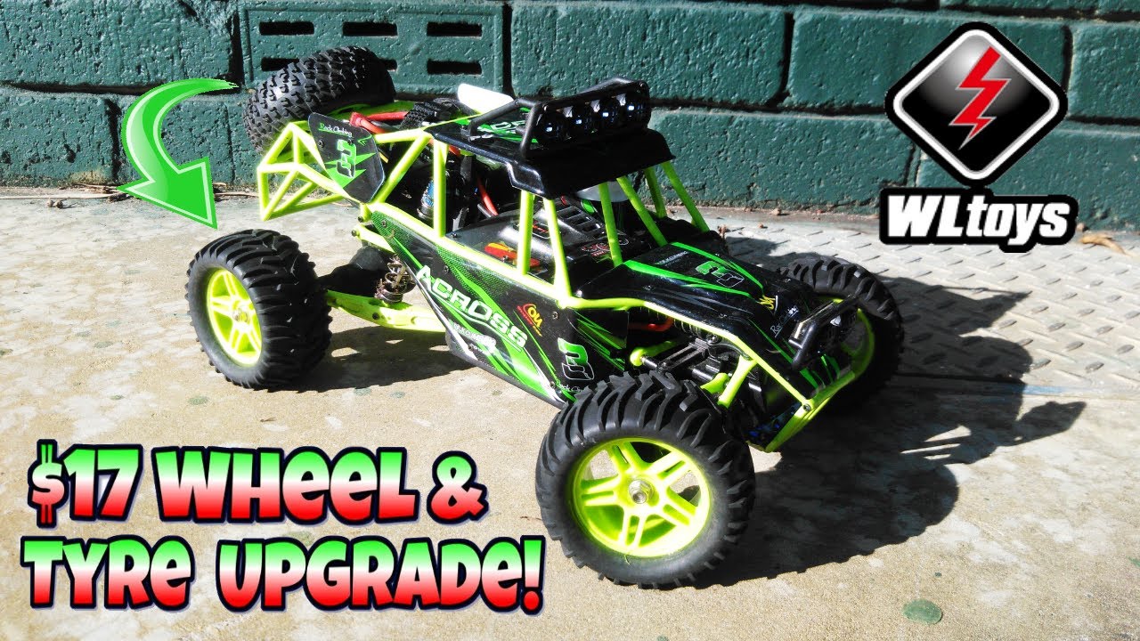 BEST $17 Wheel & Tyre Mod for WLTOYS 12427 Desert Buggy
