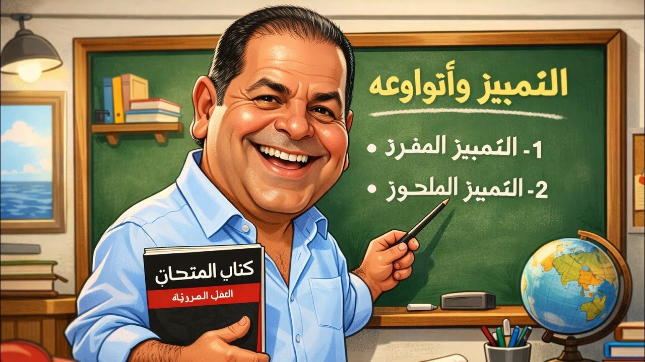 #؛حل تدريبات التمييز و أنواعه من كتاب الامتحان للصف الثاني الإعدادي ٢٠٢٦