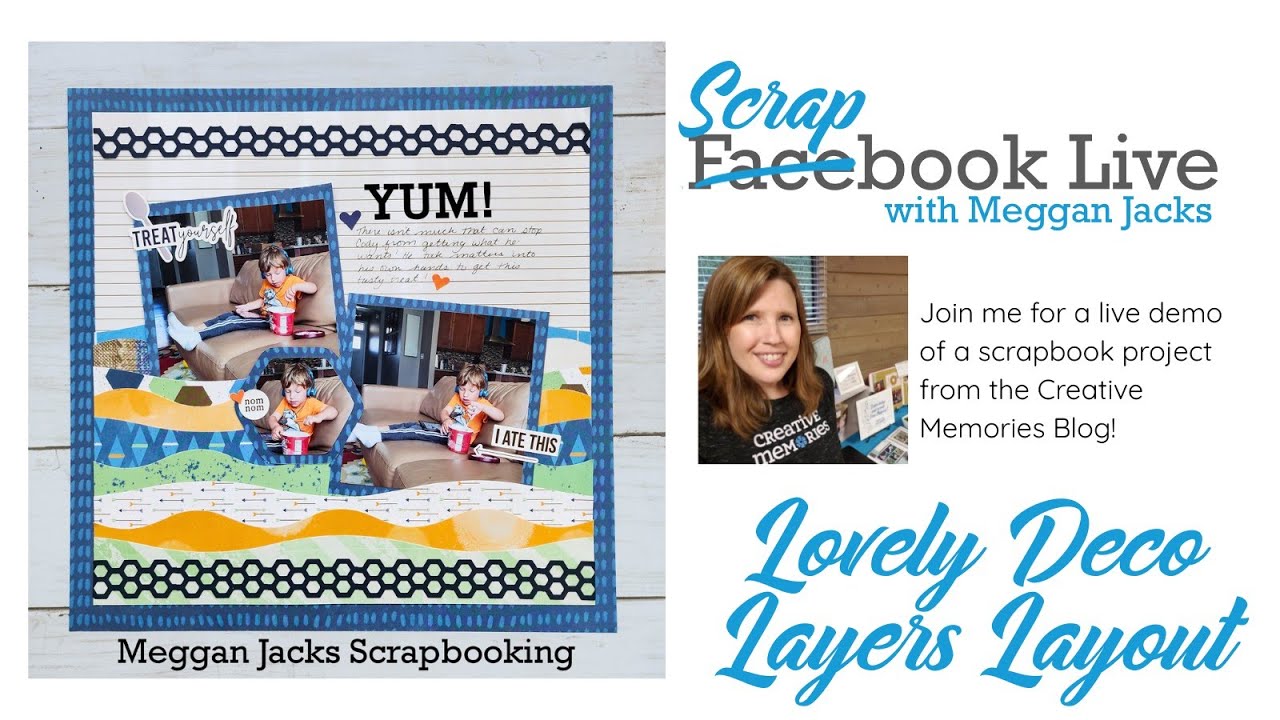 Scrapbook Live with Meggan Jacks - September 12, 2023