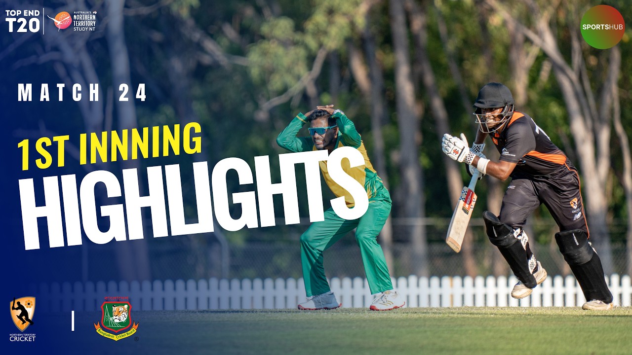 NT Strike Innings Highlights | NT Strike vs Bangladesh | Match 24 | Top End T20 2026 | ZP1T