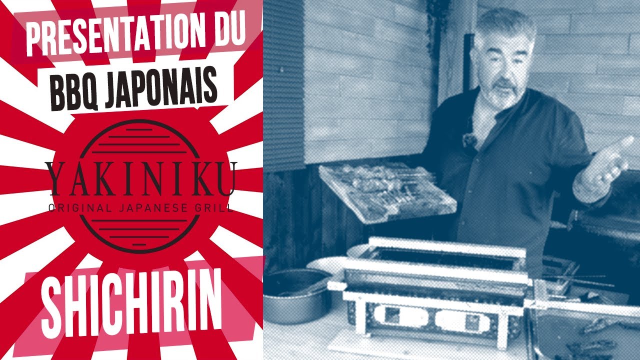 Présentation et test du BBQ japonais Yakiniku Shichirin et du charbon Binchotan.