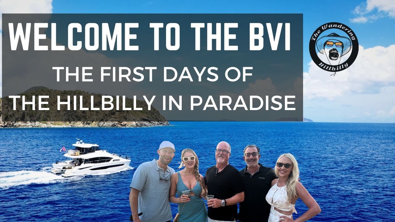 WELCOME TO THE BVI! - THE FIRST DAYS OF MY AQUILA 54 YACHT IN PARADISE.