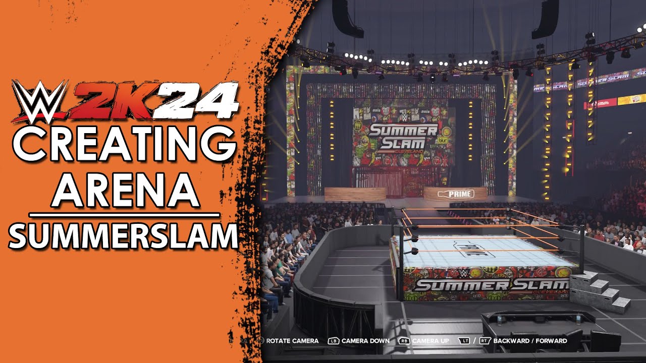 WWE 2K24 Create an Arena: Summerslam 2024