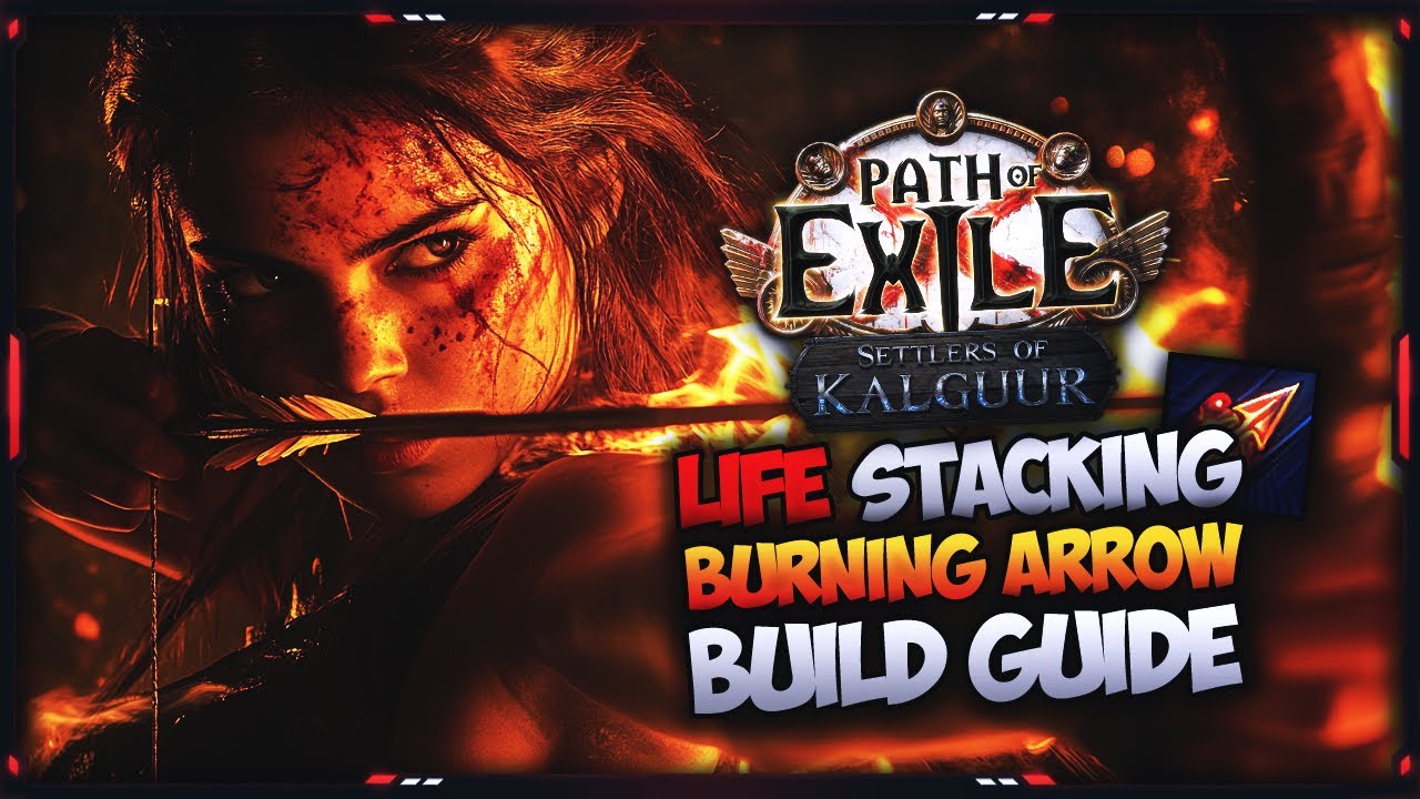 [PATH OF EXILE | 3.25] &ndash; BURNING ARROW OF VIGOUR &ndash; IGNITE ELEMENTALIST &ndash; BUILD GUIDE!