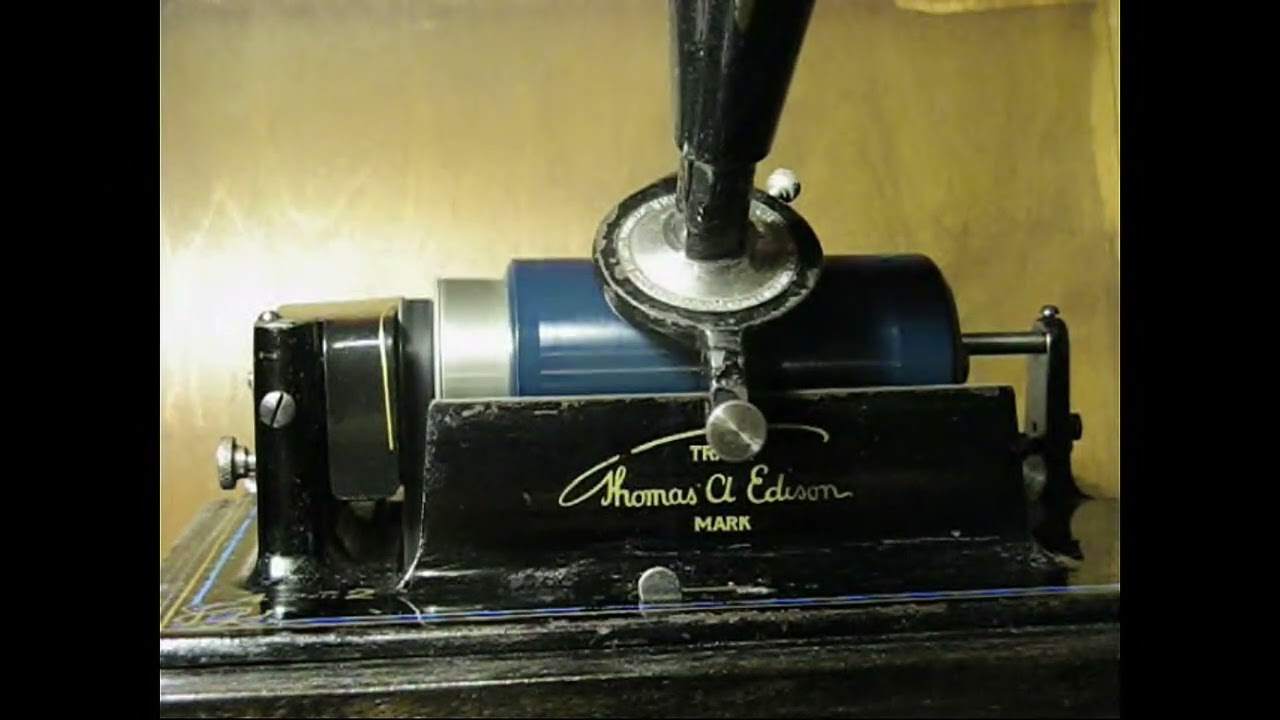 Stanley Kirkby.  Up from Somerset.  Edison Blue Amberol Cylinder.  Edison Fireside Phonograph.