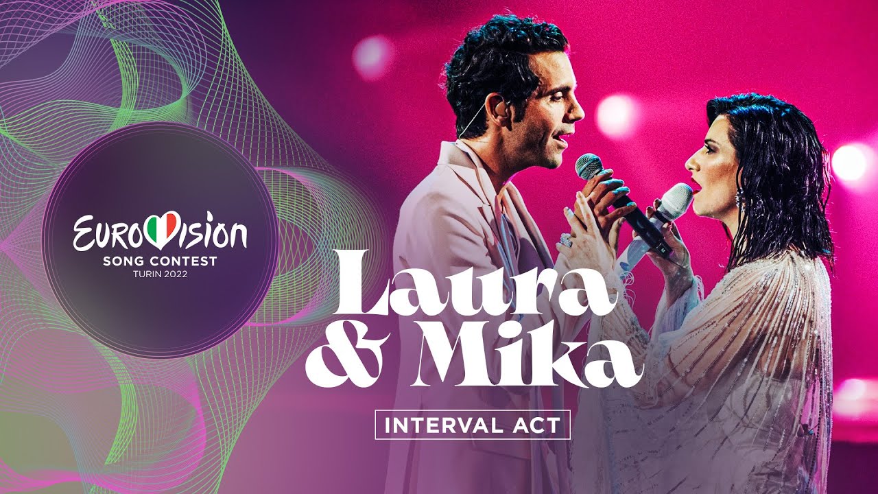 Laura Pausini & Mika - Fragile / People Have The Power - Second Semi-Final Interval - Eurovision '22