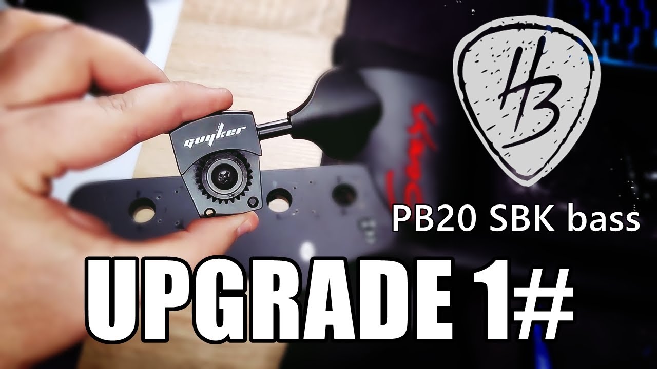 Upgrade 1# Harley Benton PB20 SBK