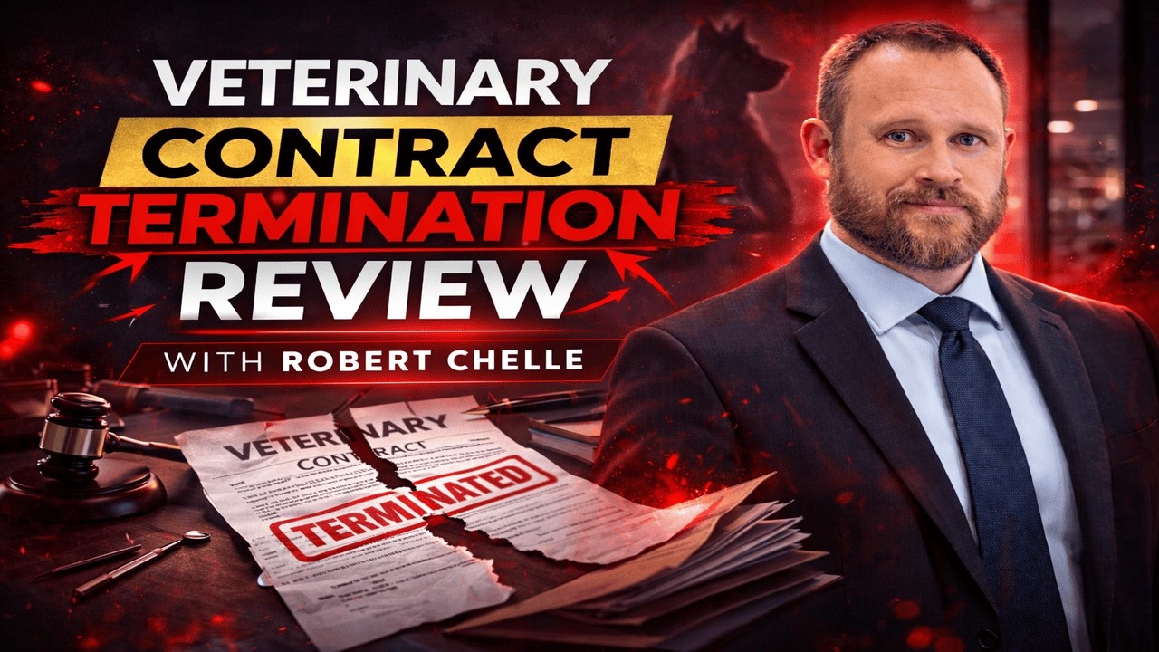 Veterinary Contract Termination Review | Exit Clauses, Notice Periods & Legal Risks