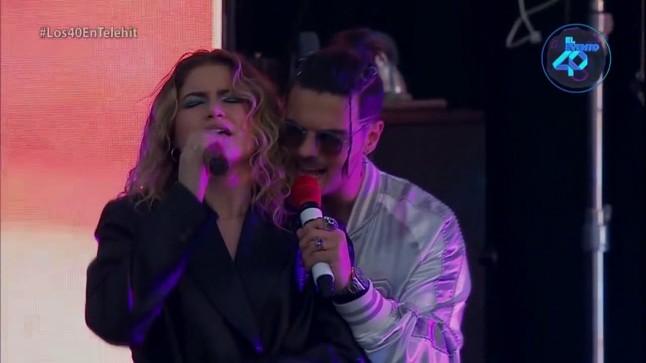 &iquest;Que ha pasao'? Abraham Mateo & Sofia Reyes EN VIVO - Premios Los 40