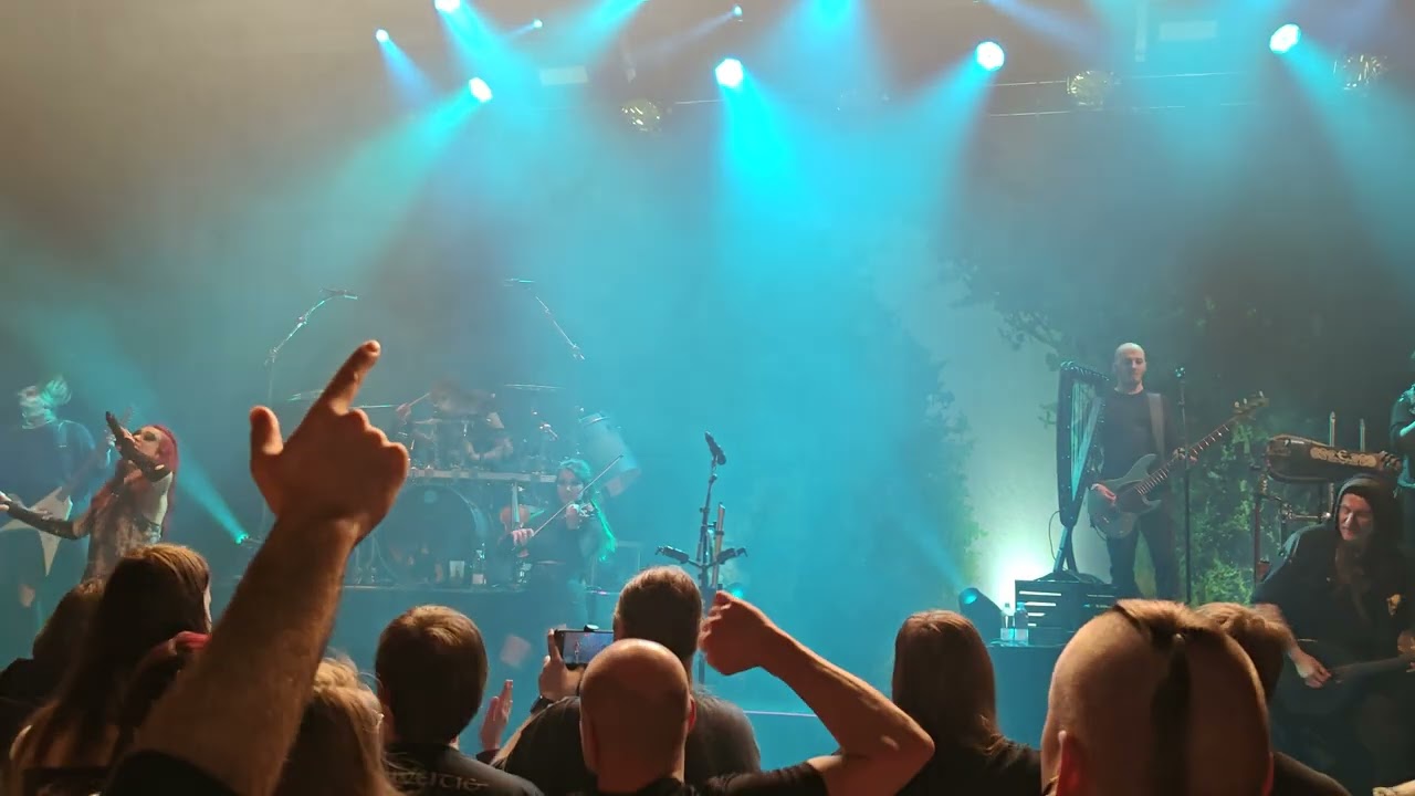 Eluveitie - Rose of epona live @logomo turku 29.1.2025