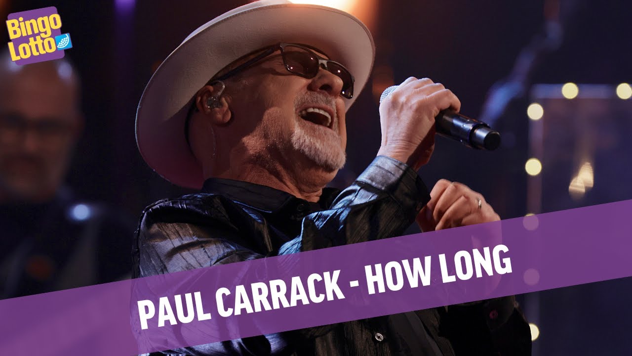 Paul Carrack - How Long - Live BingoLotto 13/4 2025