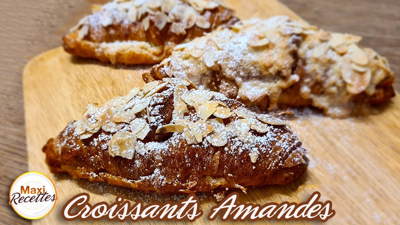Croissants aux Amandes Recette Facile et Rapide