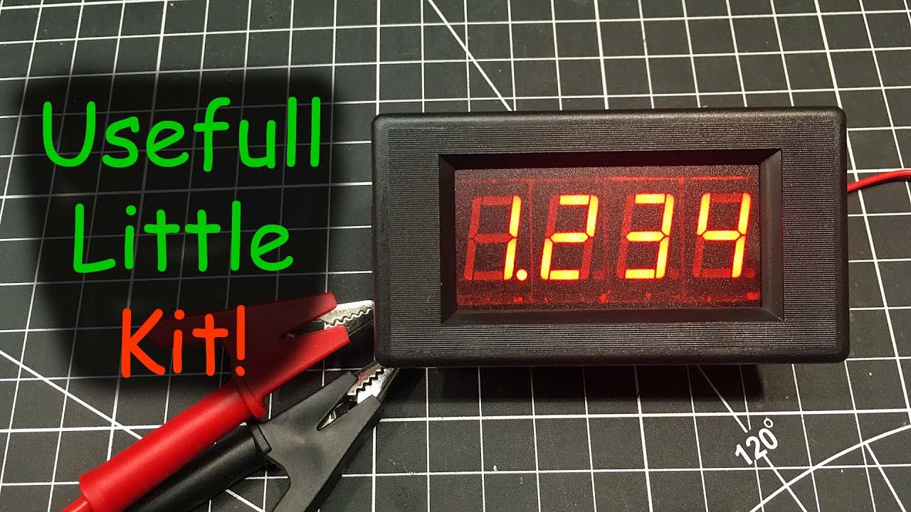 0111 - Kit of the Month: 0-2 A Panel Mount Ammeter Kit