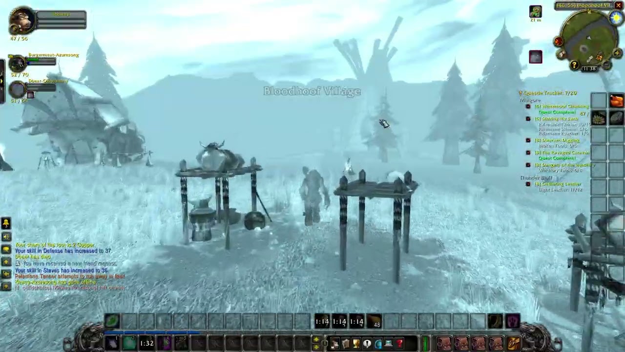 Tauren Druid Classic Era:  A lot of deaths