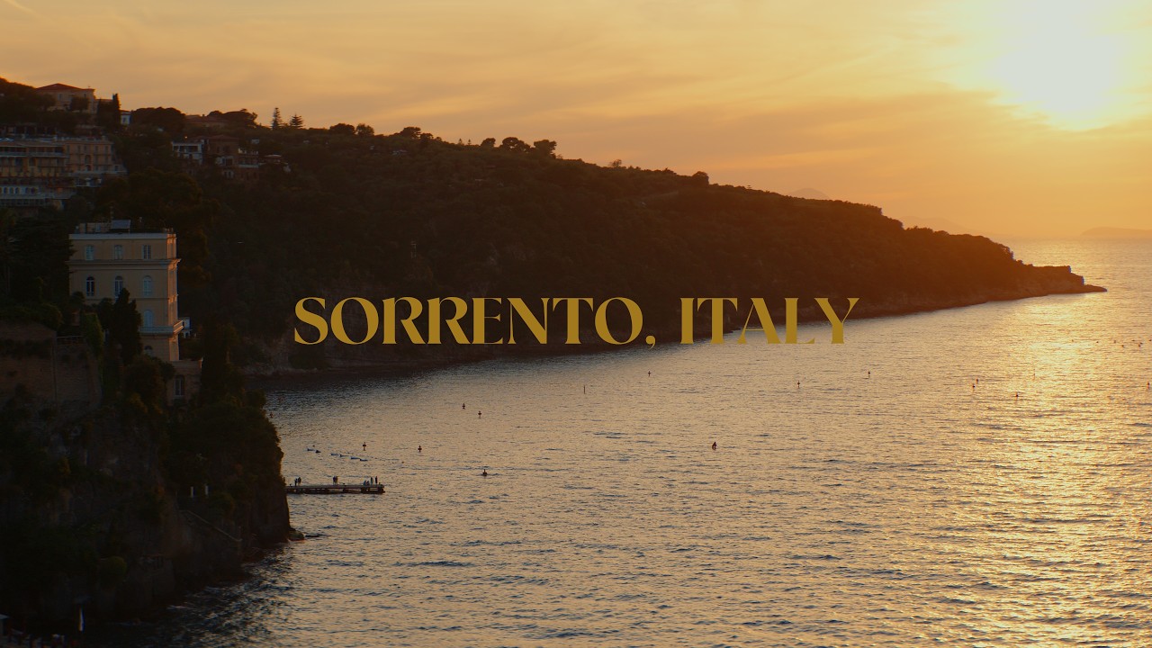 an evening in sorrento. shot on anamorphic.