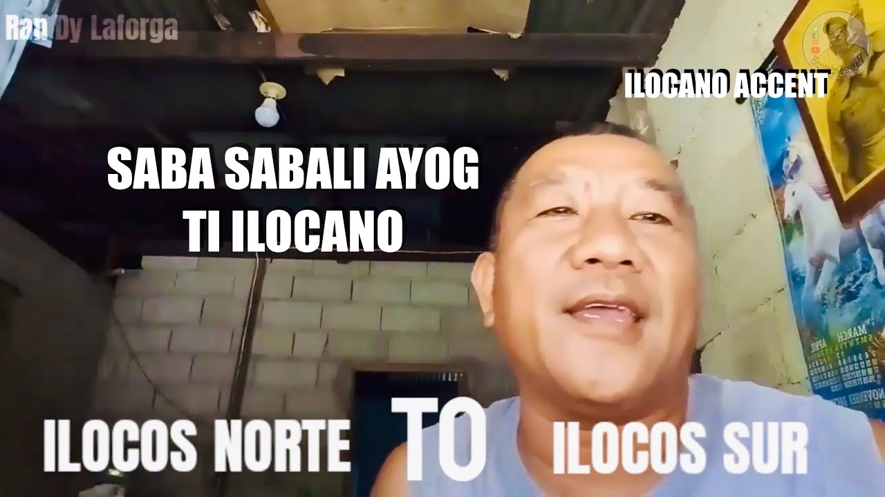 SABASABALI NGA AYOG TI ILOCANO | (Ilocos Norte to Ilocos Sur) | EcurbLeeTV