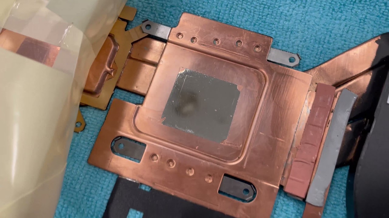 Nickel Platting/Electroplating Copper Laptop Heatsink and Prepping for Liquid Metal ft Alienware X17