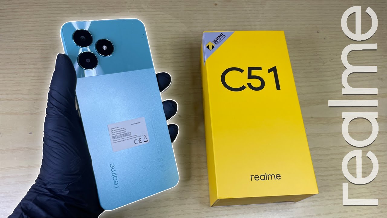 Realme C51 Unboxing + Gaming Test (ASMR)