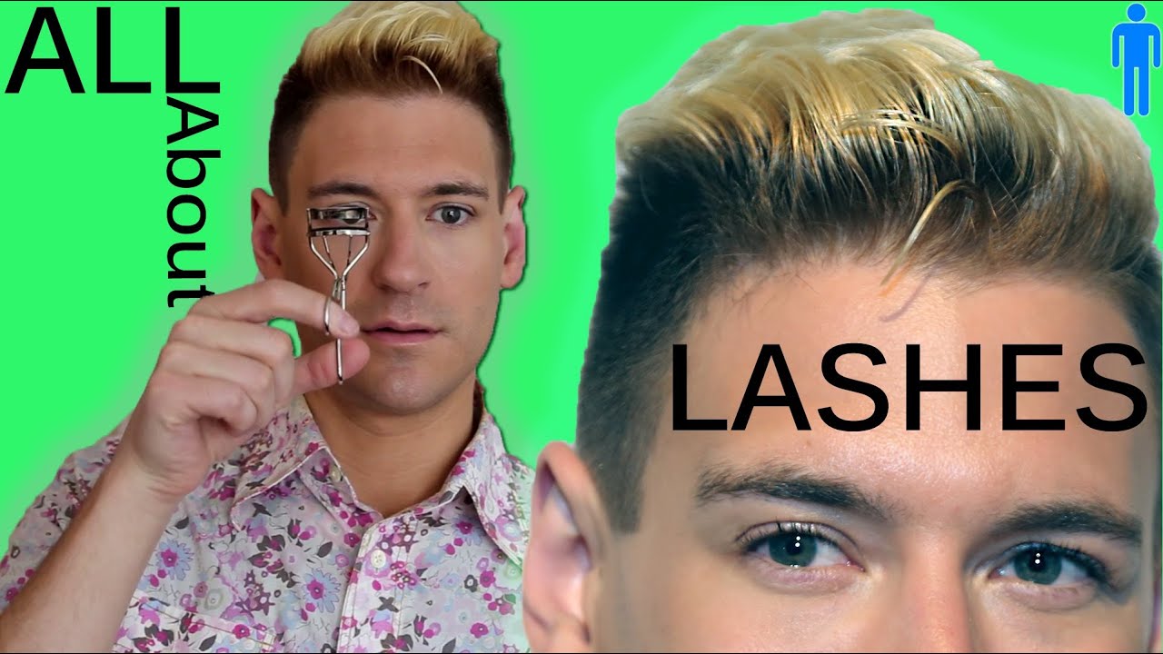 Men's Eyelash Curling Tutorial