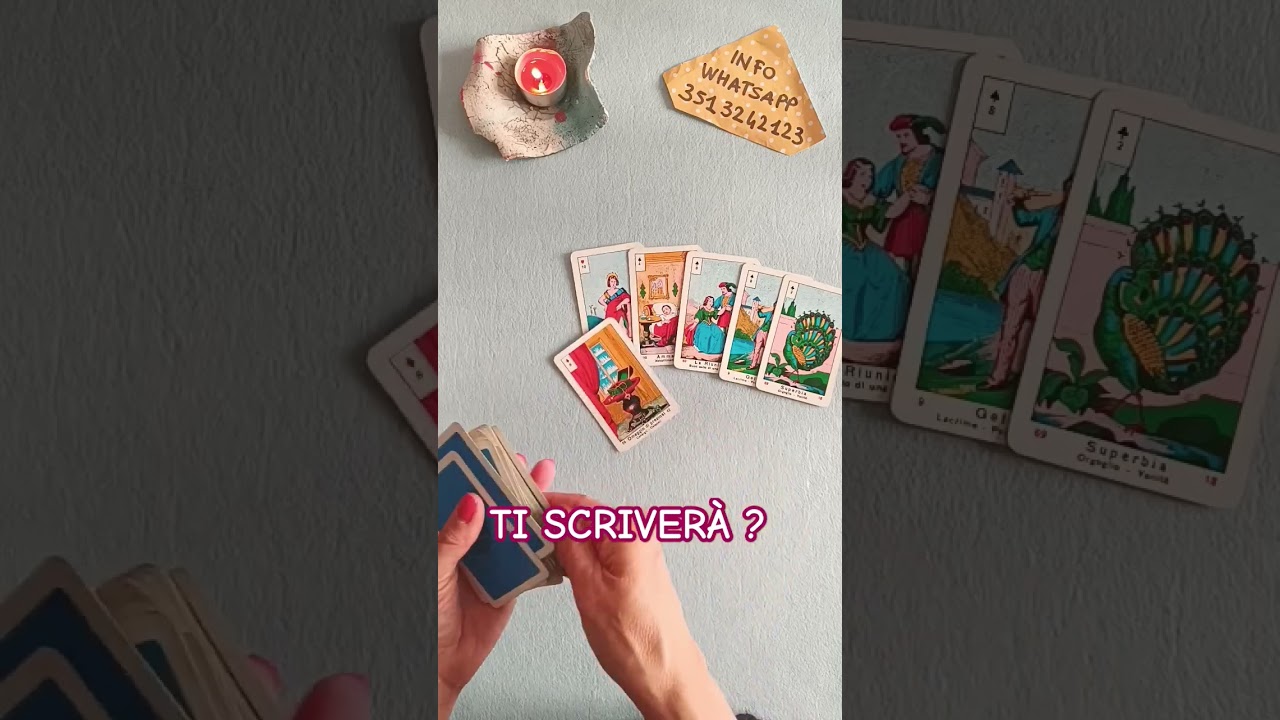 Ti scriver&agrave;? ✍️ ❤️ #tarocchi #cartomante #fiammegemelle#cartomante#cartomante #tarocchiamore