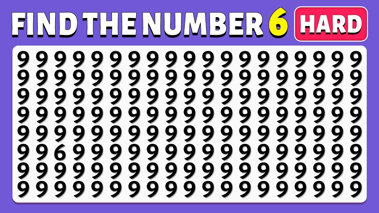 Find the ODD Number & Letters - Extreme Edition ✅🔎 | Easy, Medium, Hard - 30 Levels | Cow Quiz