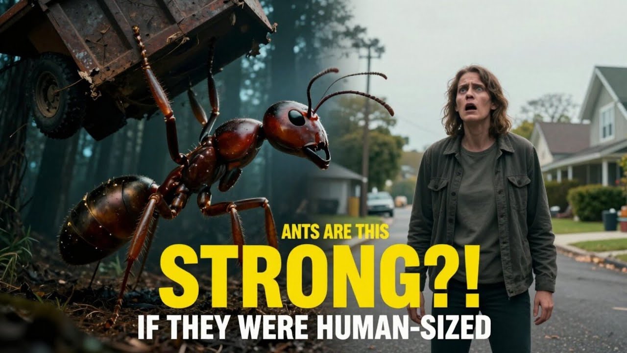If Ants Were Human-Sized, Nothing on Earth Could Stop Them