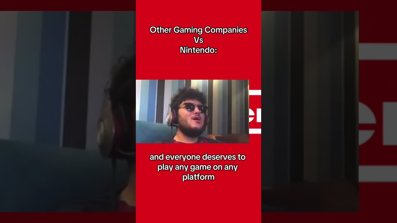 Other Gaming Companies Vs Nintendo 😭 #playstation #xbox #steam #nintendo