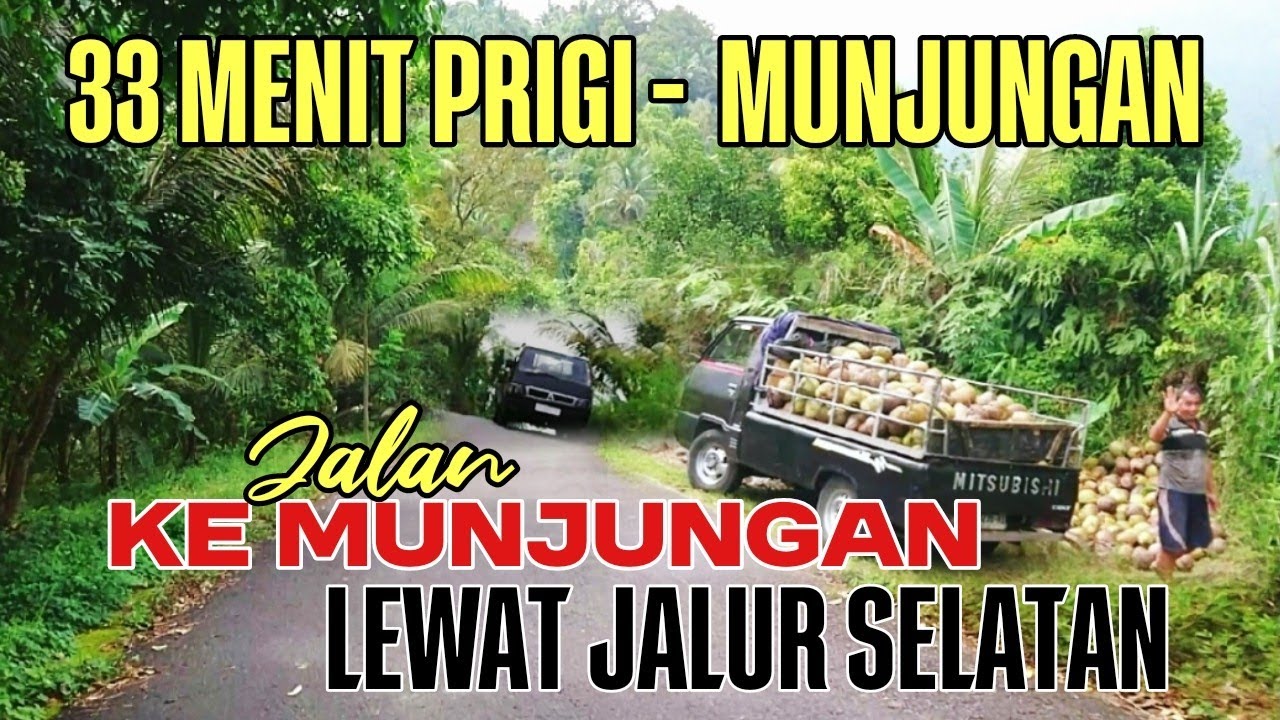 Ke Munjungan lewat Pantai Prigi - 33 Menit kecepatan sedang