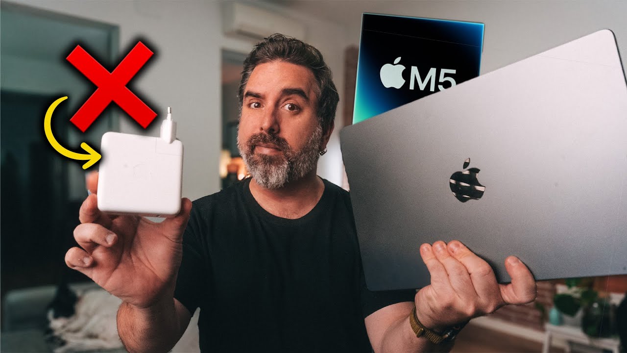 Apple QUITA el CARGADOR del nuevo MACBOOK PRO M5 ¿y ahora qué?