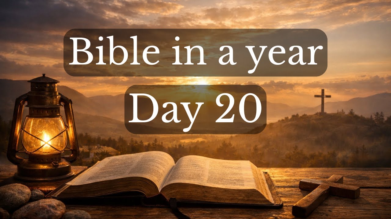 Day 20 | Psalm 36 & Mark 4–5 — God’s Faithful Love and Faith Over Fear