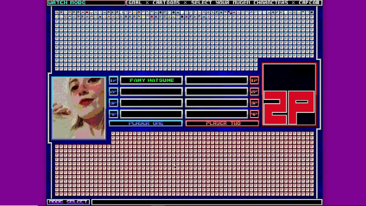 My MUGEN Roster (19/12/2025)