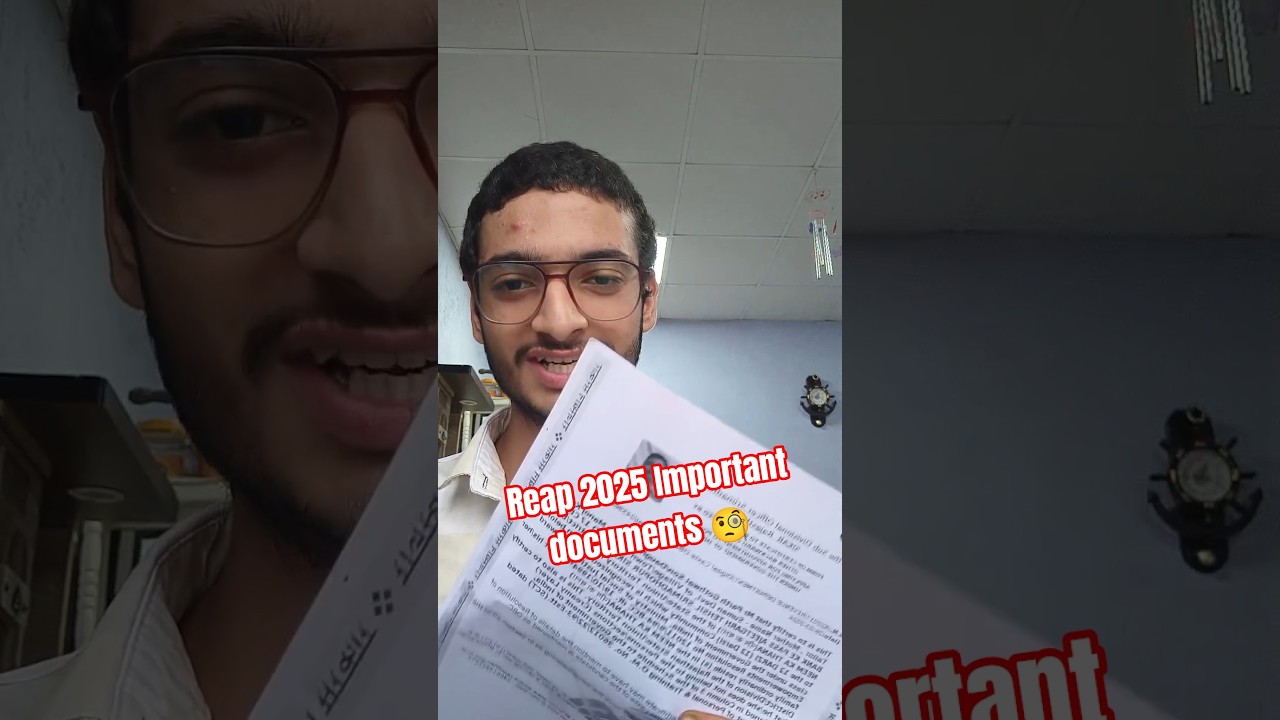 Reap 2025 reporting time Important documents 🧐 | Reap all documents | @GyanOrbit712