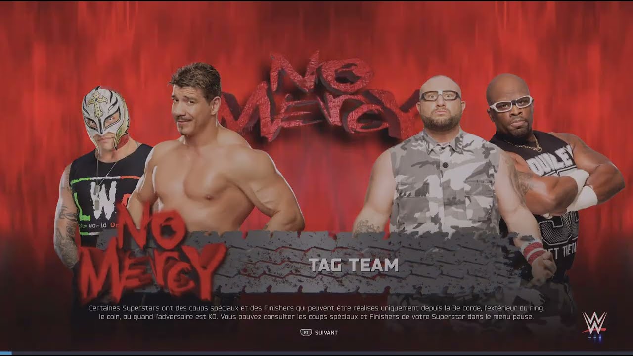 No Mercy - Eddie Guerrero & Rey Mysterio vs Dudley Boyz
